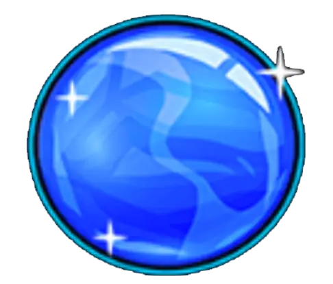 Orbe azul símbolo de Joker Jewels